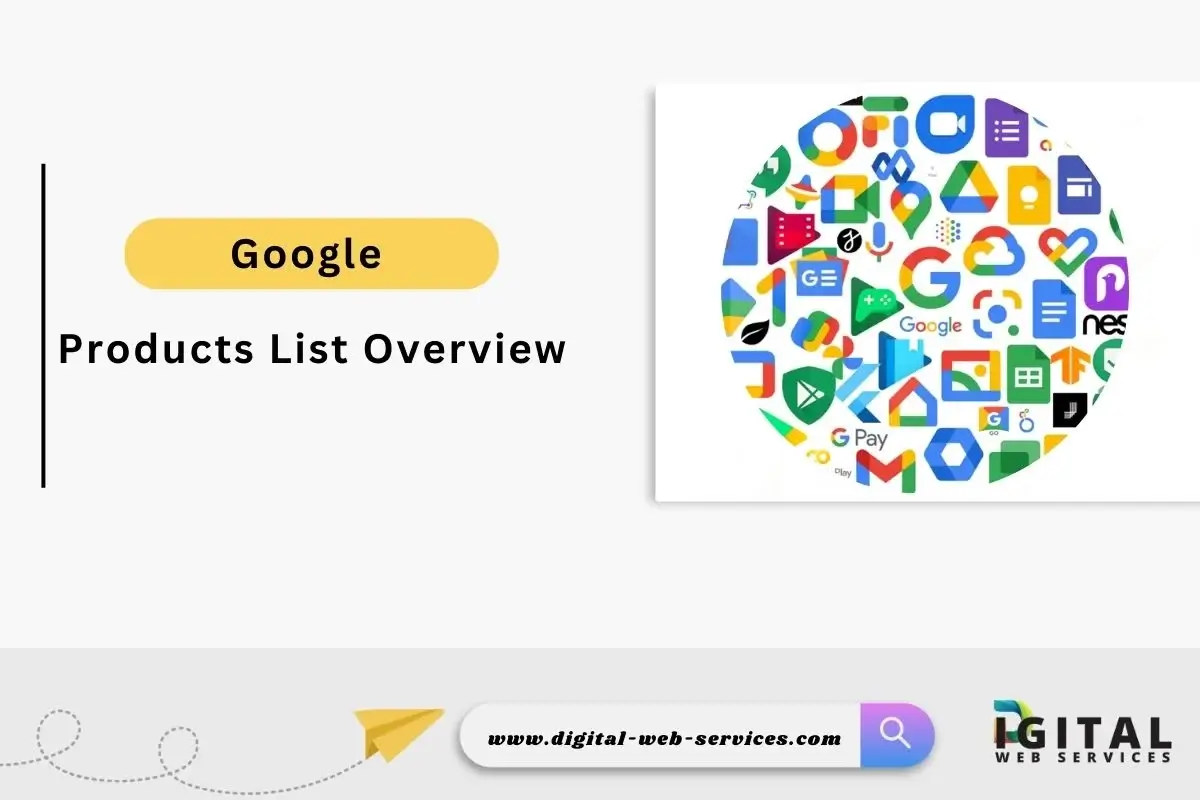 Google Products List Overview