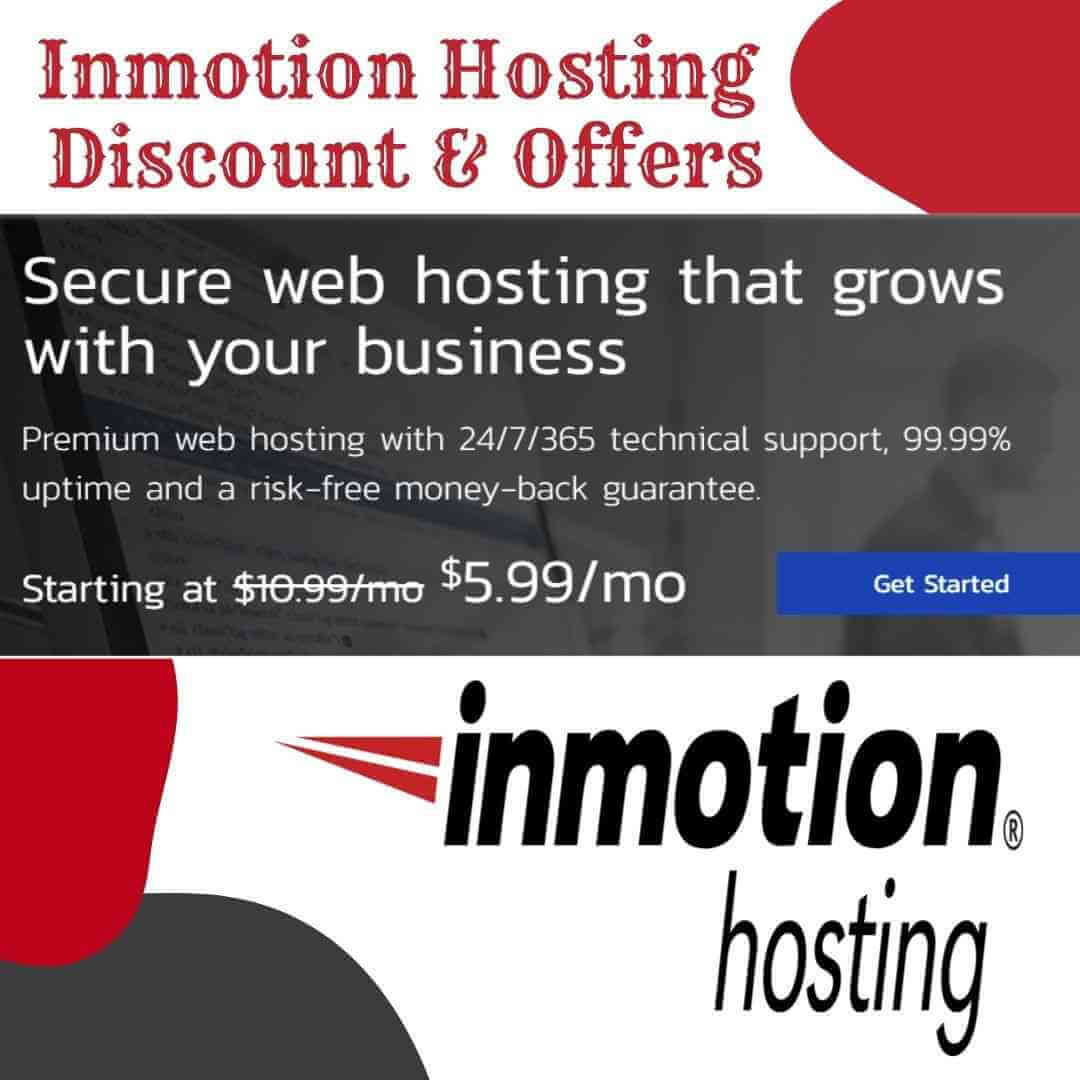 Inmotion Hosting Coupon 2023 & Discount Promo Codes For Website Host