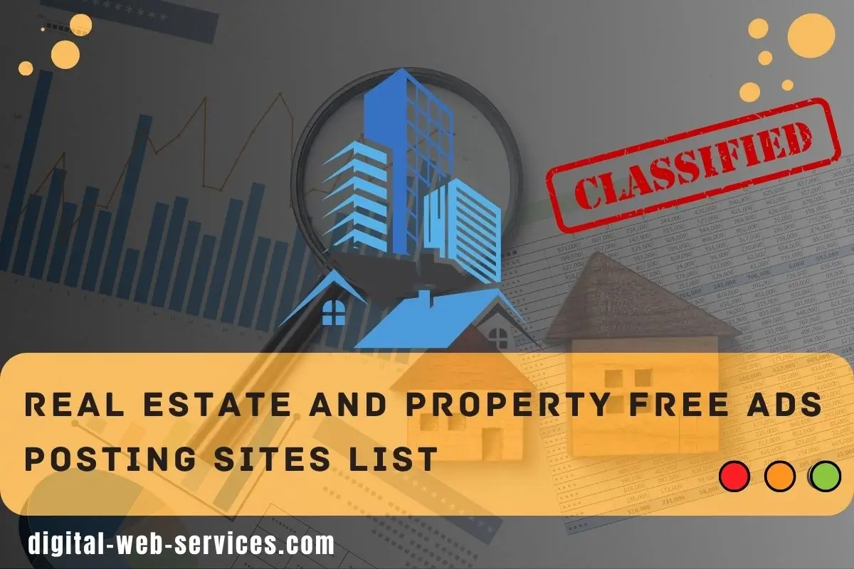 Real Estate and Property Free Ads Posting Sites List